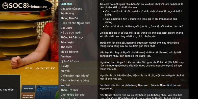 Mẹo chơi từ cao thủ để chinh phục Baccarat thắng lớn