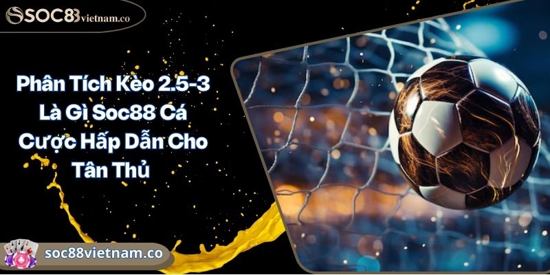 Phân Tích Kèo 2.5-3 Là Gì Soc88 Cá Cược Hấp Dẫn Cho Tân Thủ