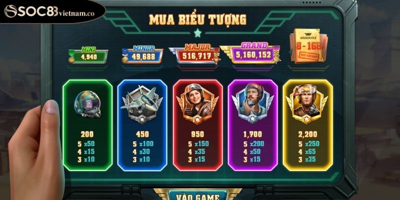 Khám phá sức mạnh slot phi đội xung kích soc88