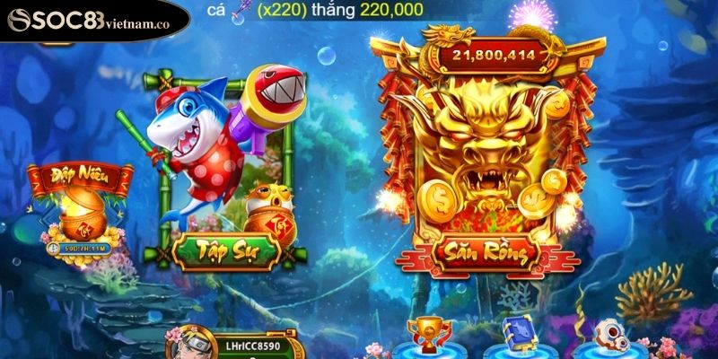 Khám phá thợ săn cá mập slot soc88 